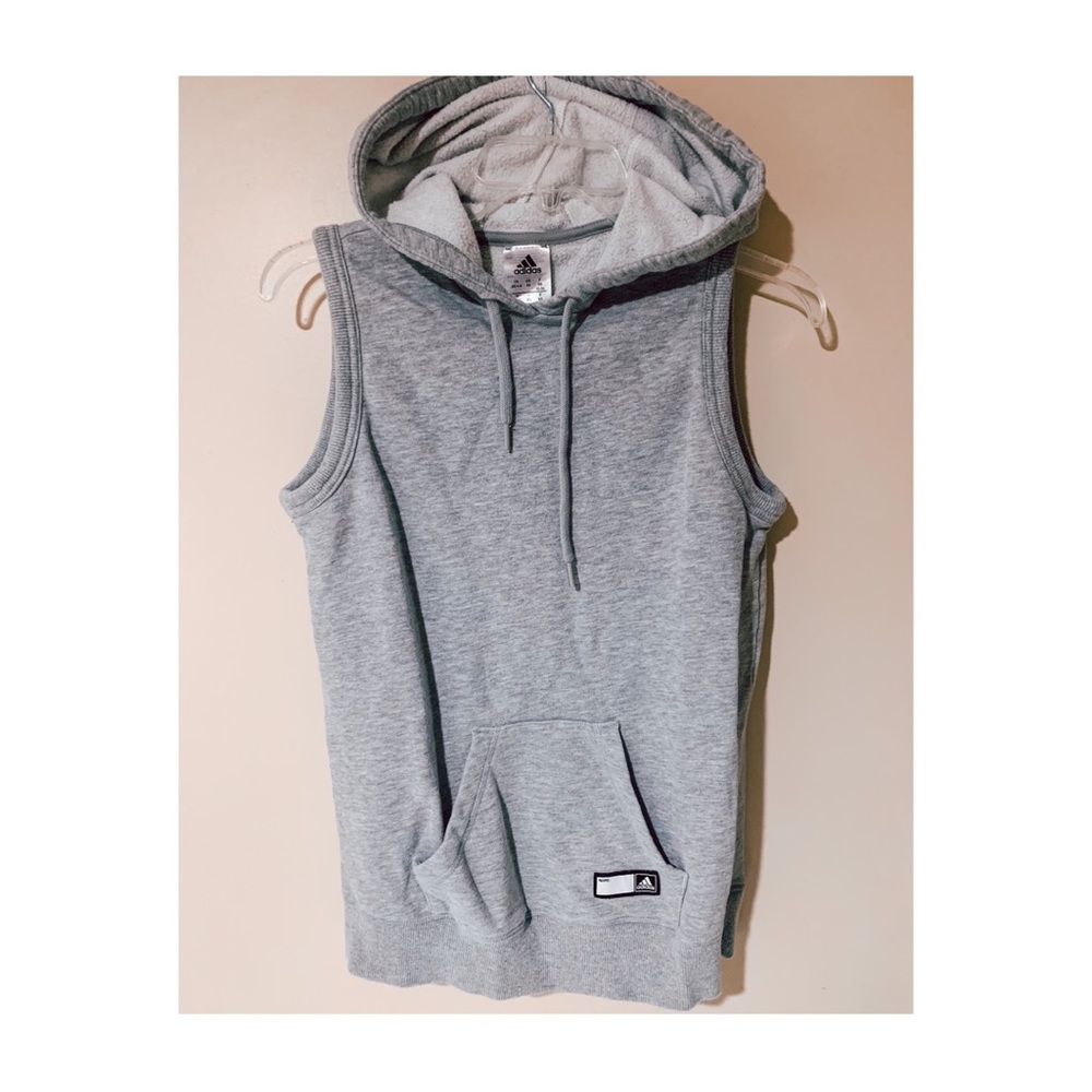 Athletic hooded tank